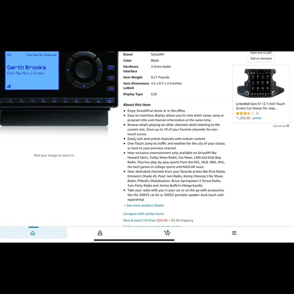 Sirius XM HOME KIT Black - Picture 4 of 4